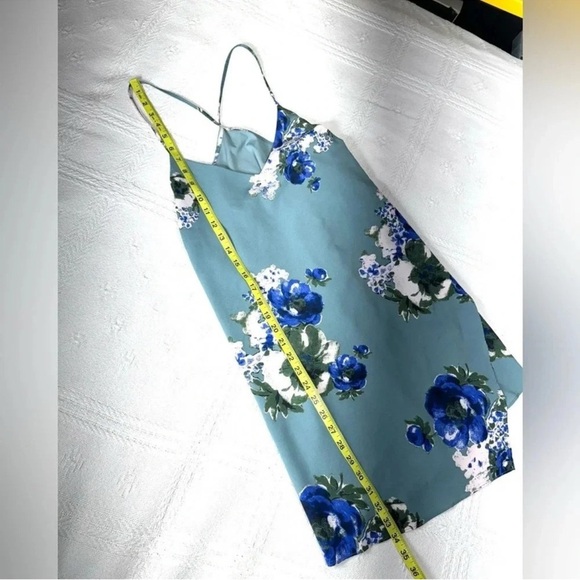 Free People Blue Cascades Mini Dress - Picture 5 of 8